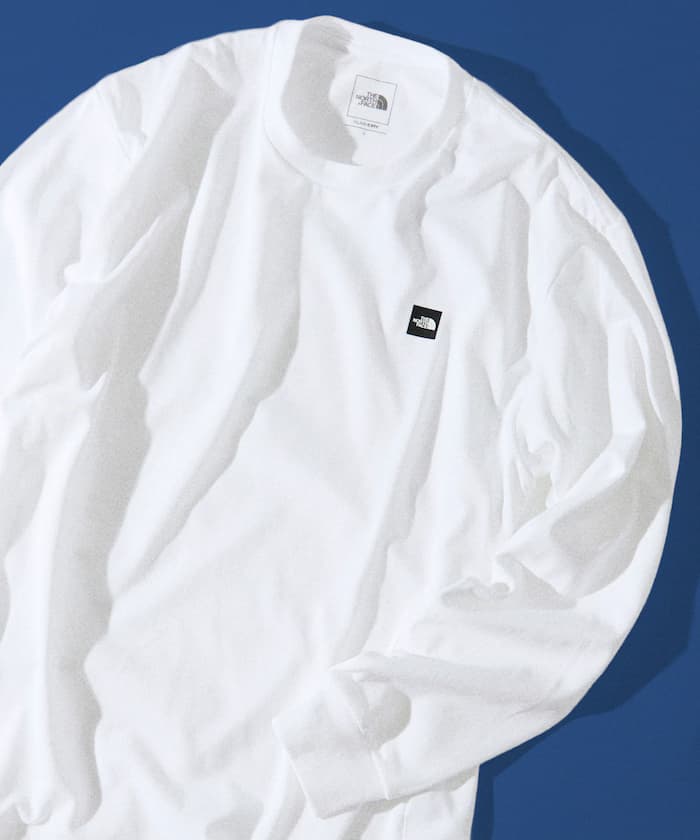 長袖小方塊LOGO上衣（男款）【限定展開】