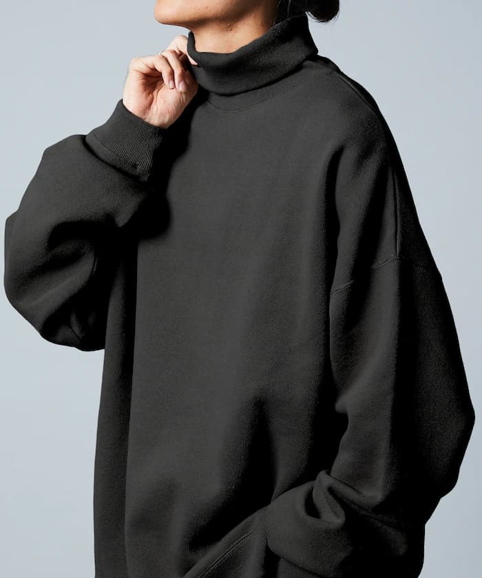 12oz 寬版 塔特龍頸衛衣【限定展開】