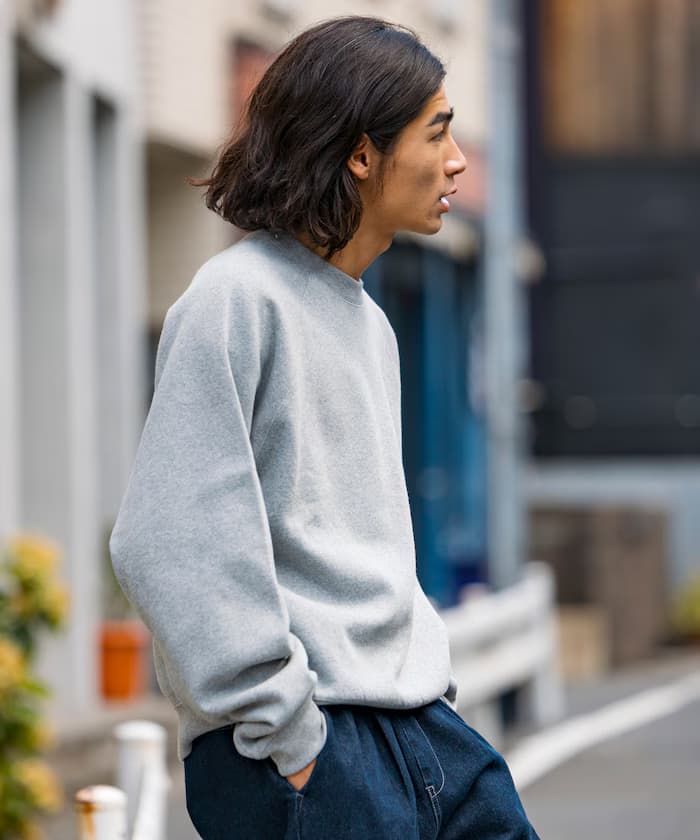 12oz 短版丈厚磅拉鍊袖衛衣【限定展開】