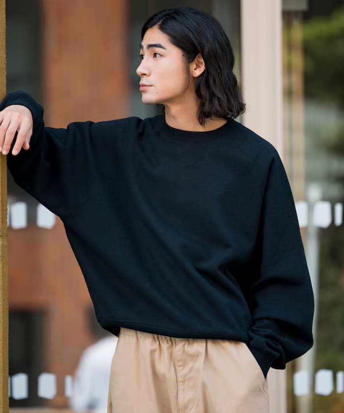 12oz 短版丈厚磅拉鍊袖衛衣【限定展開】