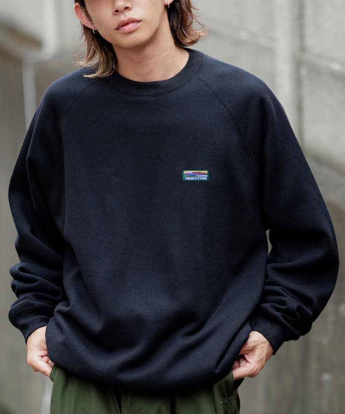 寬版束繩logo衛衣 ラグランスリーブ 【限定展開】