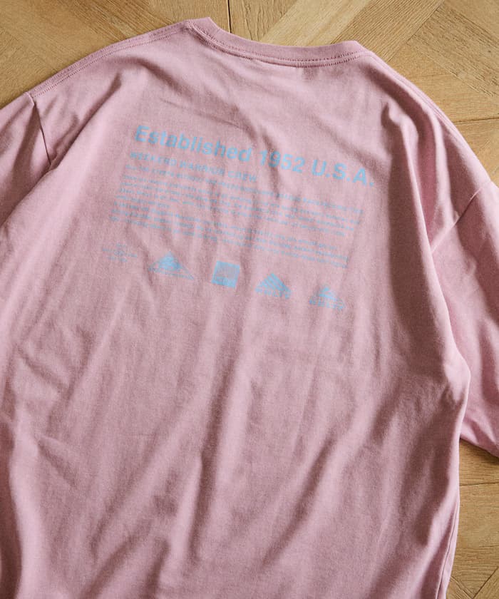 KELTY×FREAK'S STORE 別注寬版歷史標誌背印棉T恤 【限定展開】