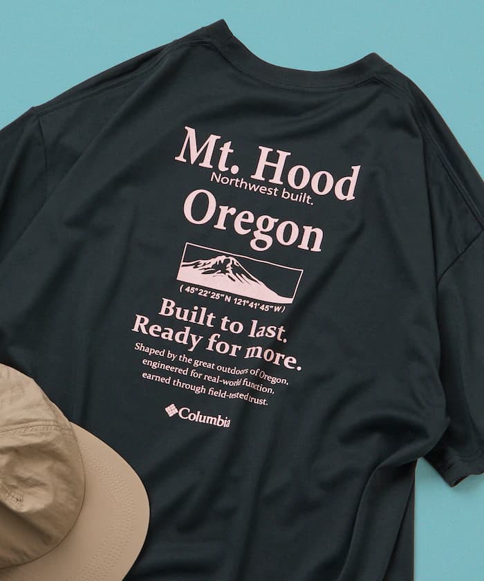 Columbia×FREAK'S STORE 別注 Imperial Park 山脈logo 背部印花 圓領T恤 【限定展開】