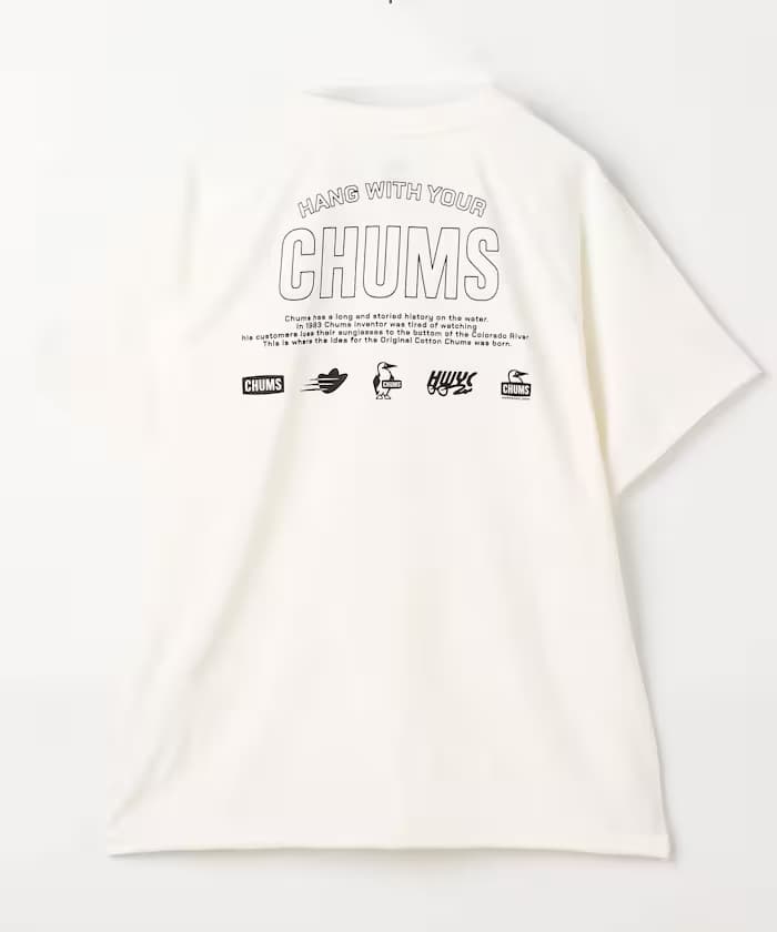 Airtrail CHUMS 限定款 抗UV 吸濕排汗 運動風印花 短袖T恤