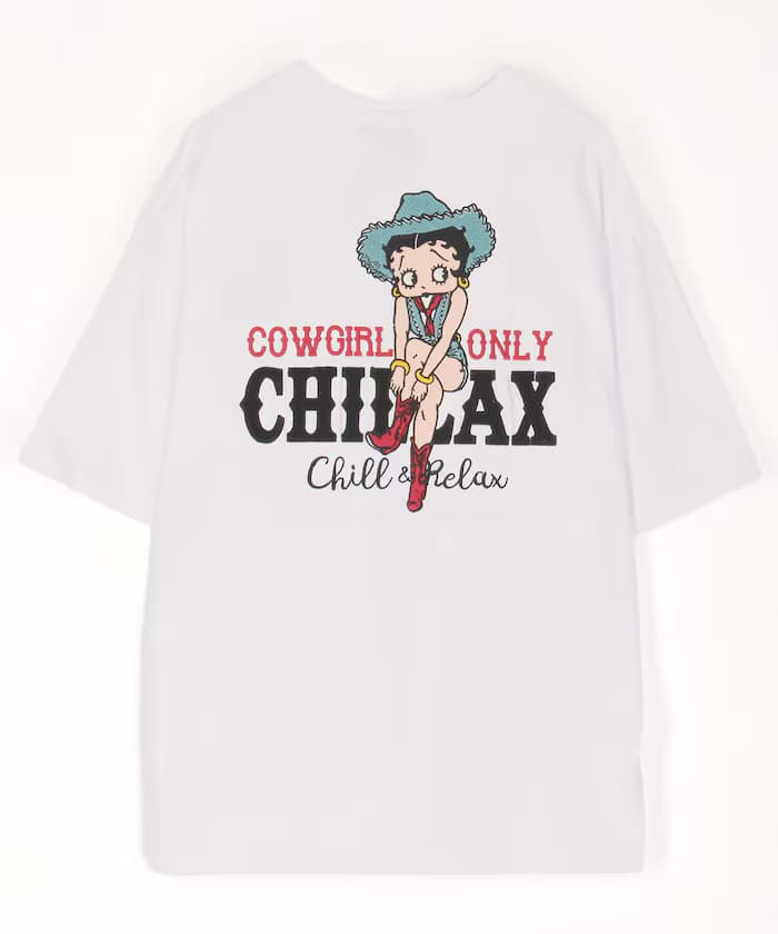 BETTY 紗羅繡標誌T恤 【限定展開】