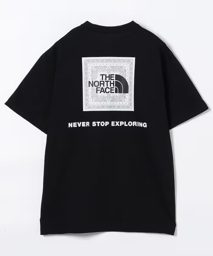 短版袖帶紋方形LOGO T恤（男款）【限定展開】