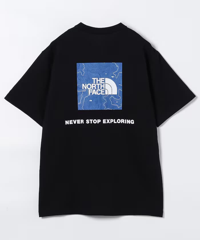 THE NORTH FACE 短版袖背面方形Traverse標誌T恤（男款）【限定展開】