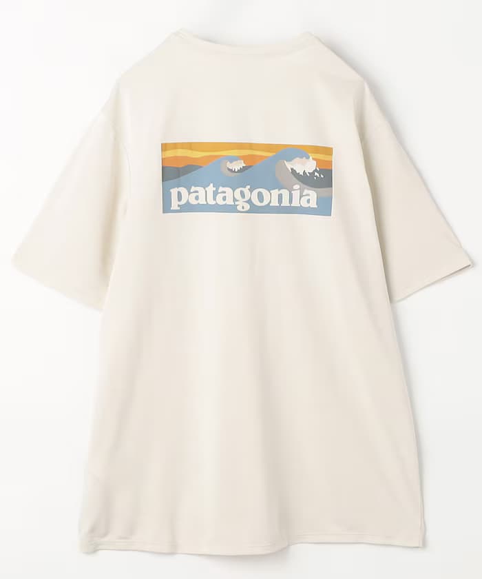 男款 Capilene Cool 日常 T 恤（Board Shorts Logo）【限定展開】