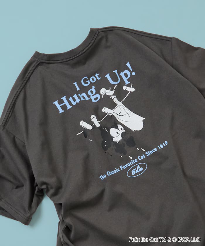 FELIX THE CAT 聯名限定 背面印花 圓領 T恤