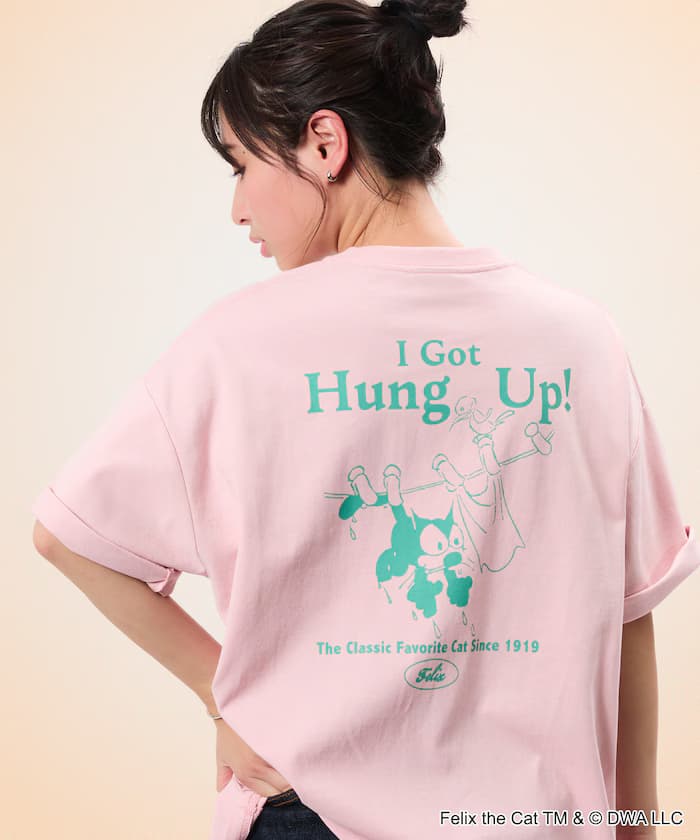 FELIX THE CAT 聯名限定 背面印花 圓領 T恤