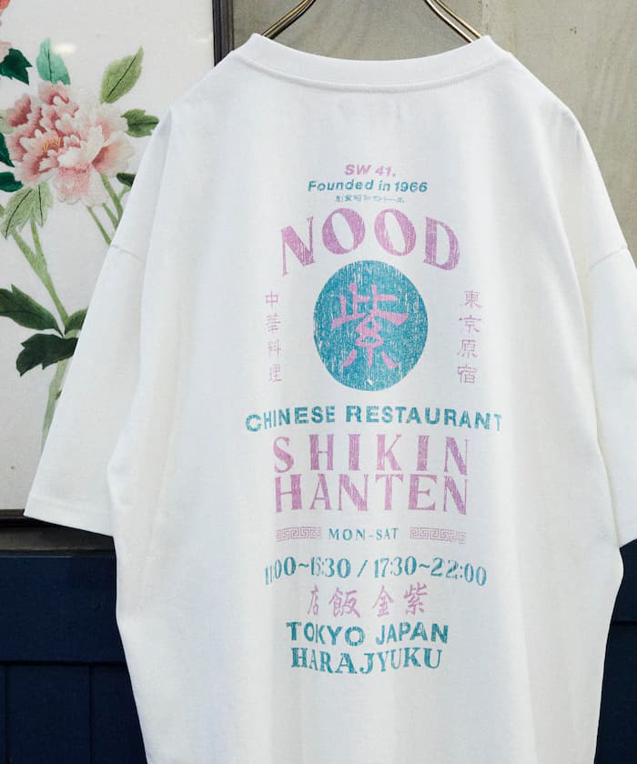 FREAK'S STORE 紫金飯店聯名限定 背面印花 圓領T恤