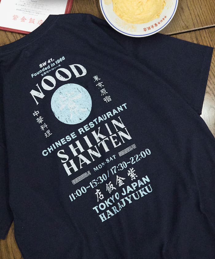 FREAK'S STORE 紫金飯店聯名限定 背面印花 圓領T恤