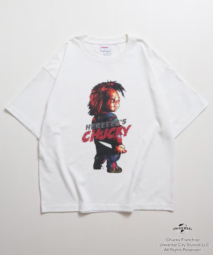 Child's Play 聯名限定 寬版印花圓領短袖T恤【限定款】