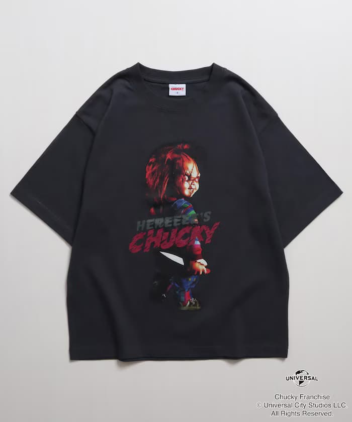 Child's Play 聯名限定 寬版印花圓領短袖T恤【限定款】