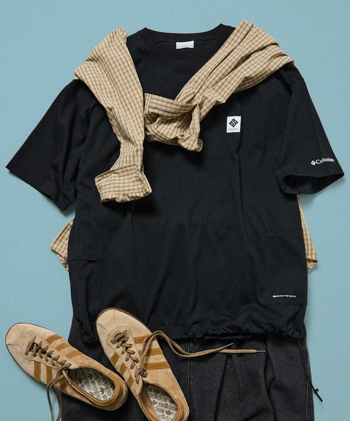 Columbia×FREAK'S STORE/哥倫比亞 別注 Imperial Park 側口袋 圓領T恤 【限定展開】