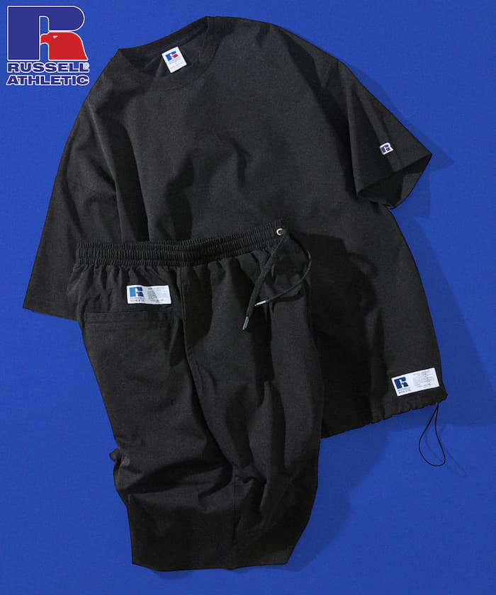 RUSSEL ATHLETIC×FREAK'S STORE 別注 機能風格套裝/圓領T恤/短褲 【限定展開】