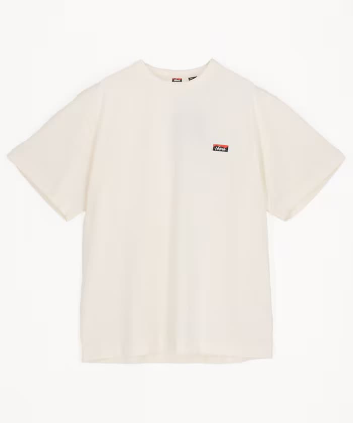 NANGA 限定款 生態混紡 迷你盒型刺繡 短袖T恤(中性款)