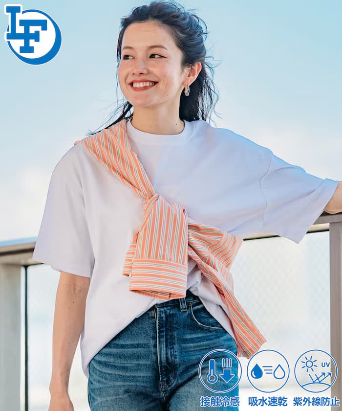 LAWSON×FREAK'S STORE 寬鬆舒適T恤 / LAWSON FREAK — 1/5