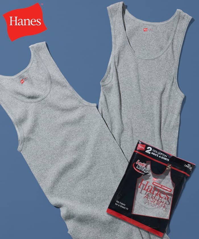 【2件組】Hanes A襯衫 限定展開
