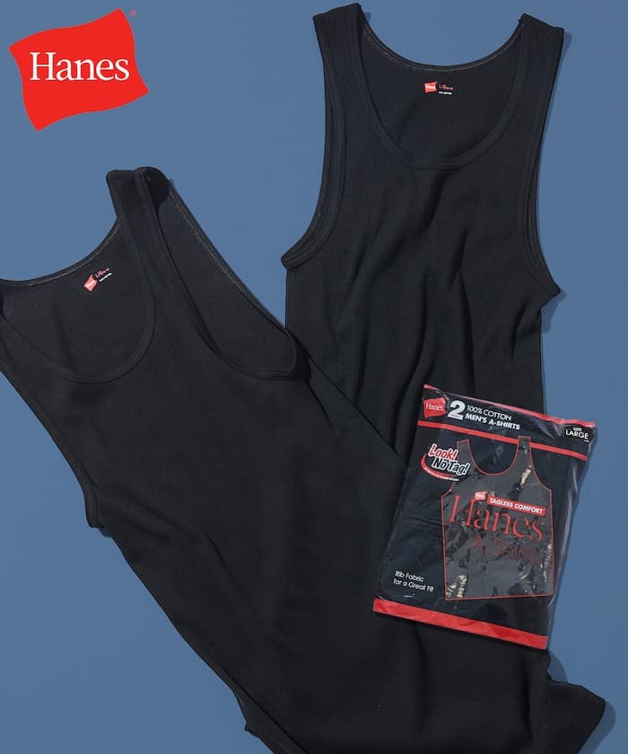 【2件組】Hanes A襯衫 限定展開