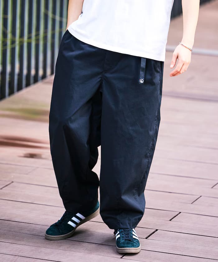 Easy Care Fabric 寬版登山褲/吸水速乾/UVカット 【限定展開】