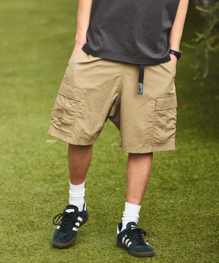 尼龍攀登工裝短褲 【限定展開】