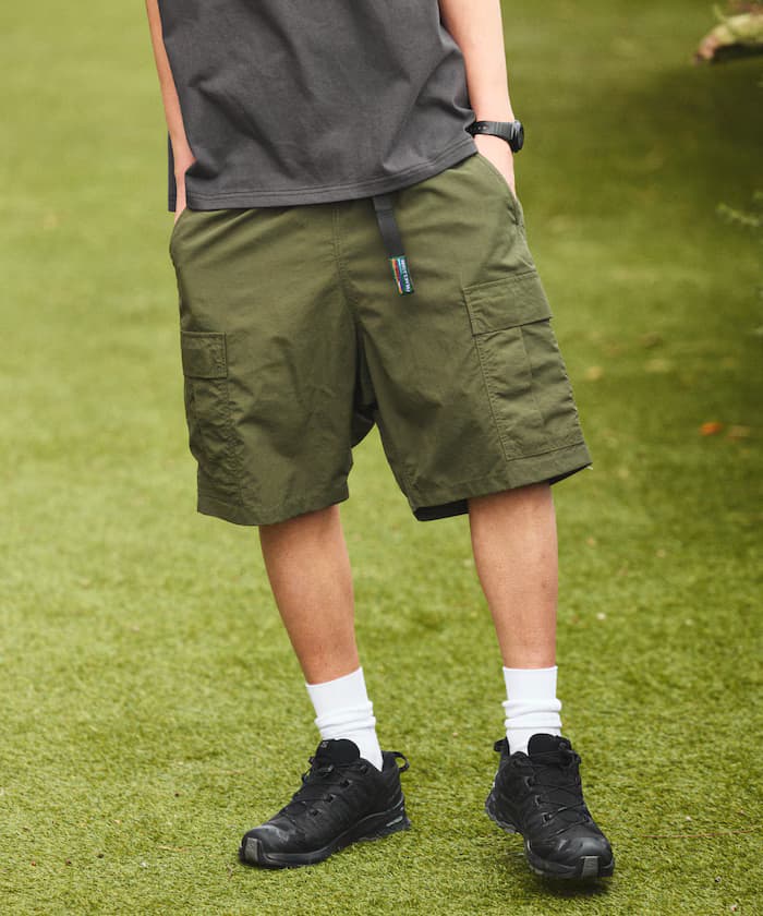 尼龍攀登工裝短褲 【限定展開】