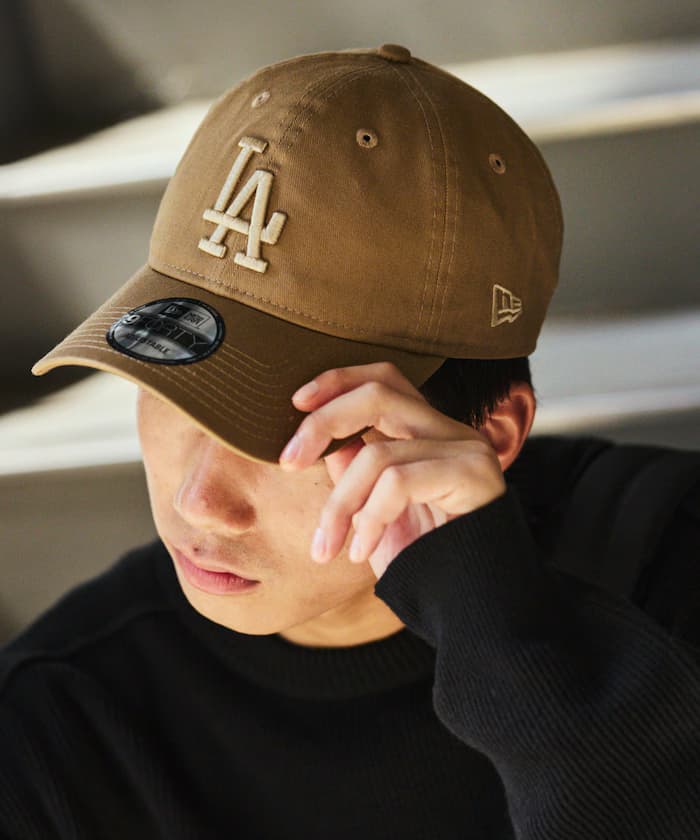 NEW ERA×FREAK'S STORE 別注 9FORTY Tonal Logo / 940 大聯盟刺繍標誌棒球帽 【限定展開】