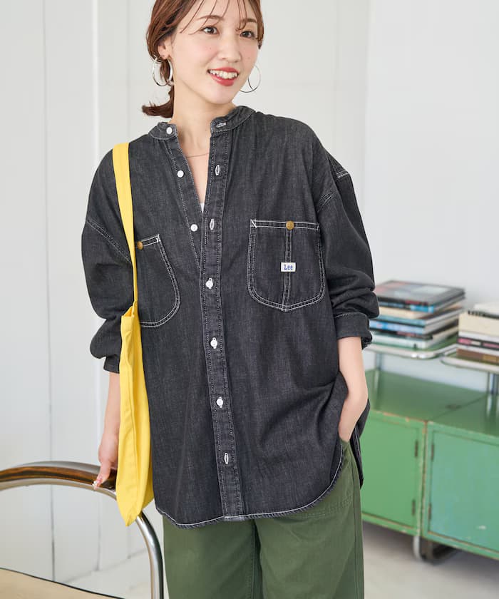 Lee × FREAK'S STORE 別注寬版丹寧襯衫【限定展開】