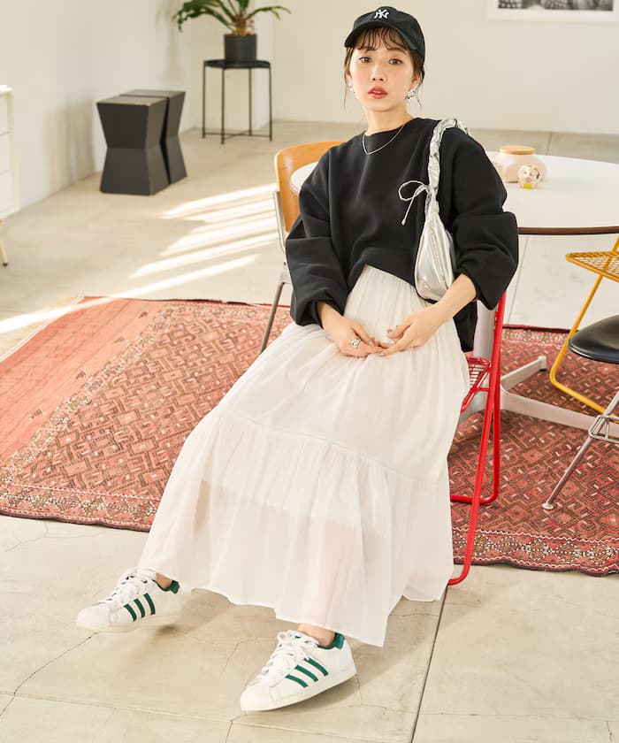 印度層次拼接裙子【限定展開】