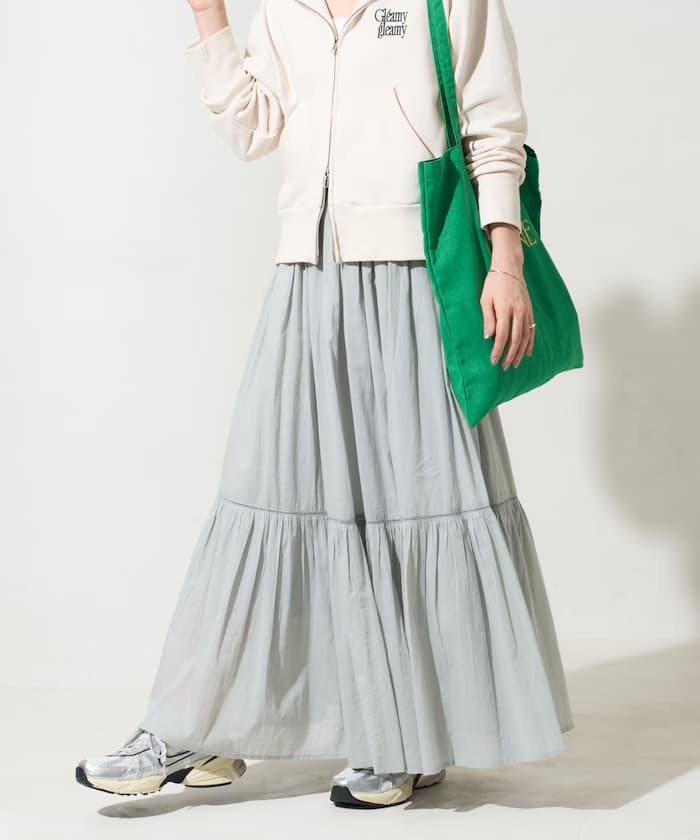 印度層次拼接裙子【限定展開】