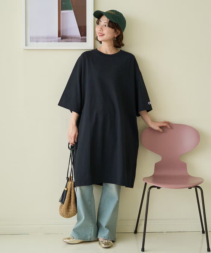 Champion × FREAK'S STORE 別注半袖迷你連身裙【限定展開】