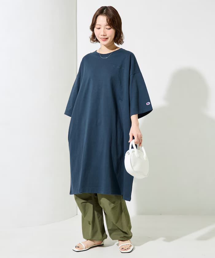 Champion × FREAK'S STORE 別注半袖迷你連身裙【限定展開】