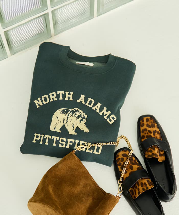 動物學院絨毛LOGO衛衣【限定展開】