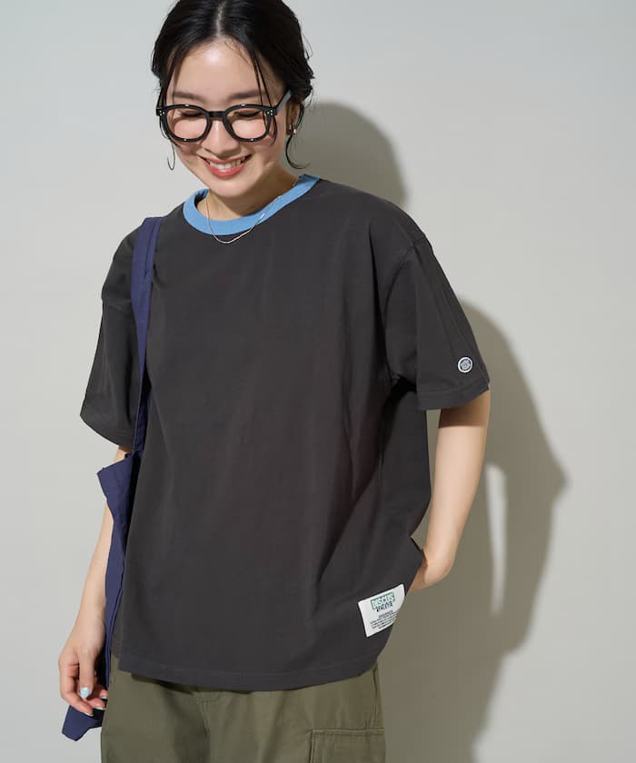 別注配色拼接T恤【限定展開】