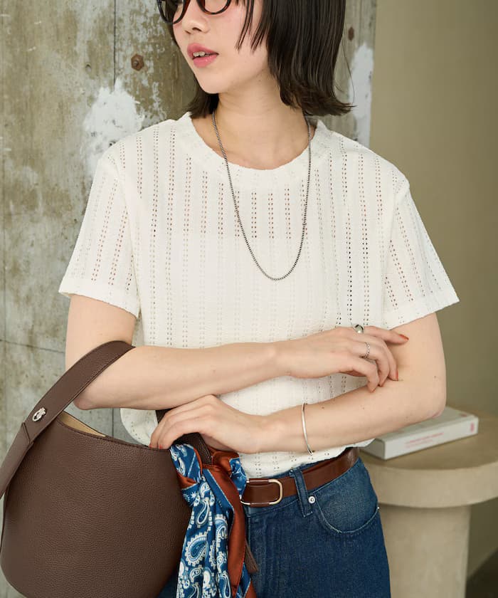 アイレット 半袖 T恤【限定展開】