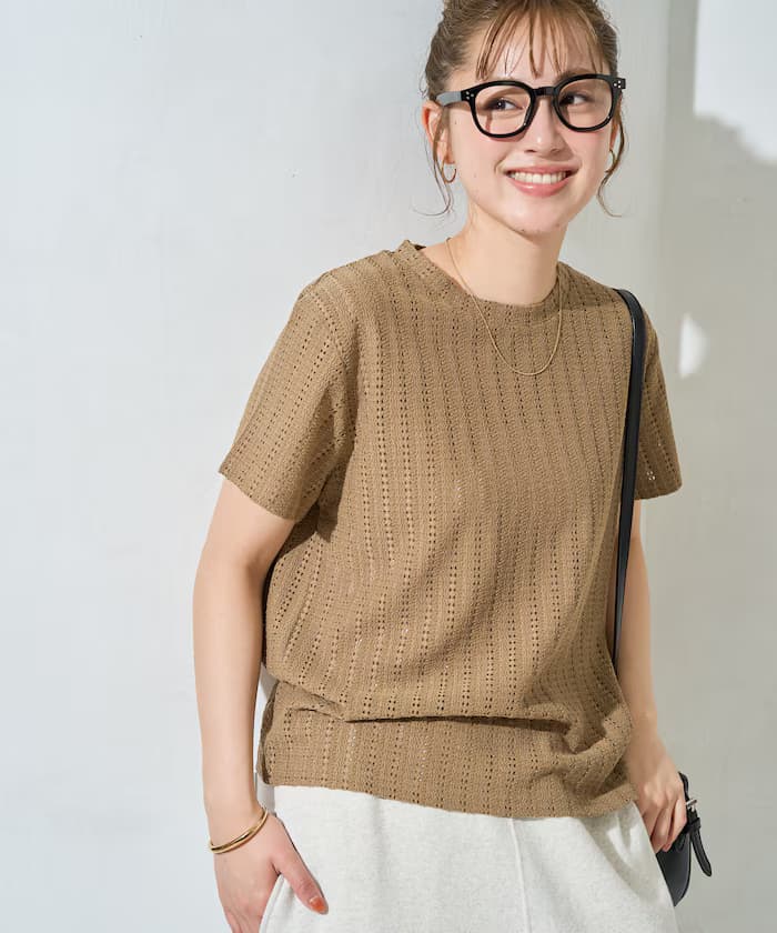 アイレット 半袖 T恤【限定展開】