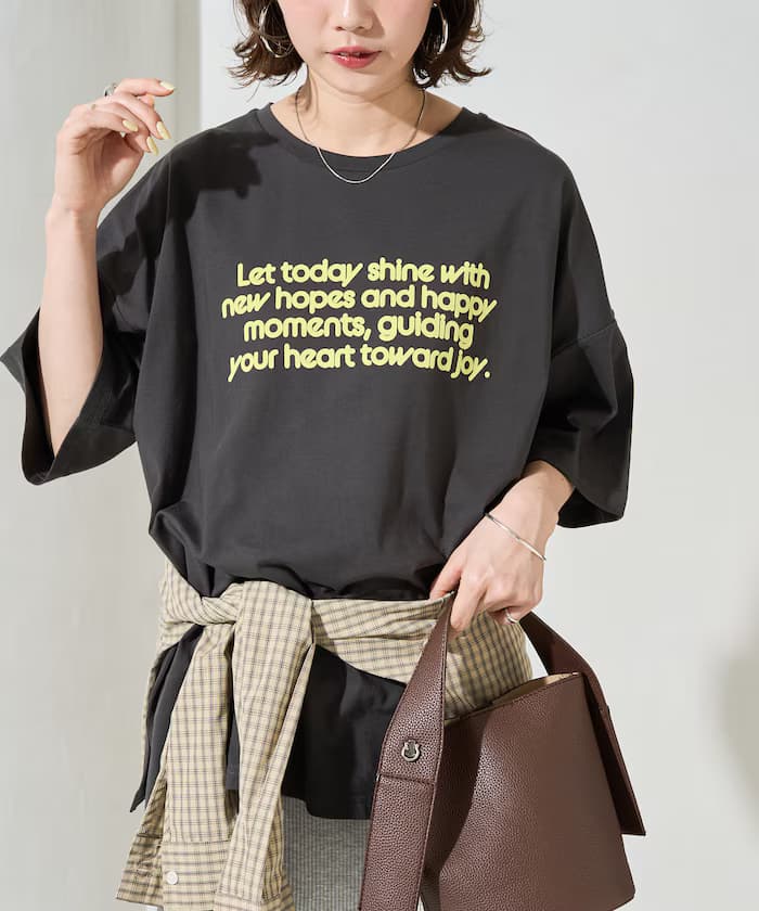 植絨 LOGO 印花 短袖 T恤【限定款】