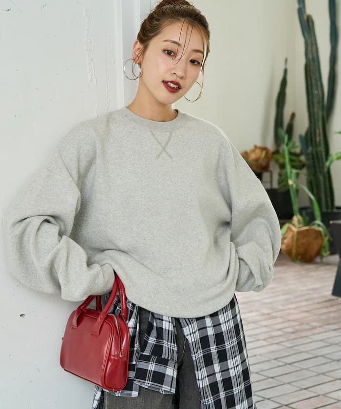 衛衣感套頭衫【限定展開】