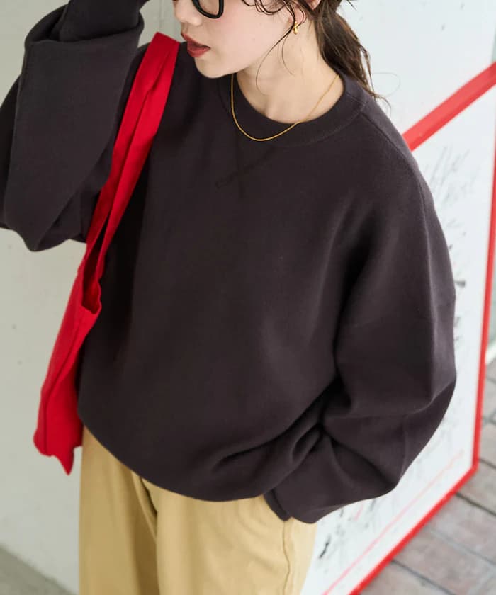 衛衣感套頭衫【限定展開】