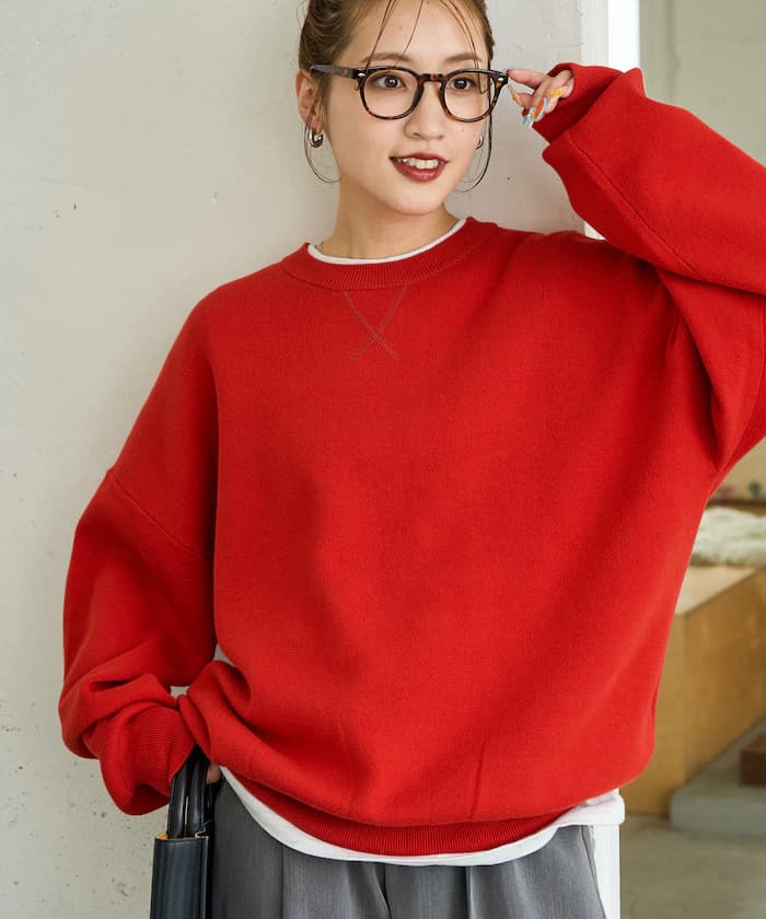 衛衣感套頭衫【限定展開】