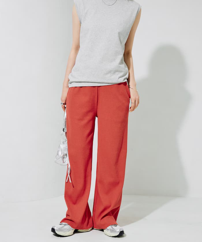 自剪寬版鬆緊褲子【限定展開】