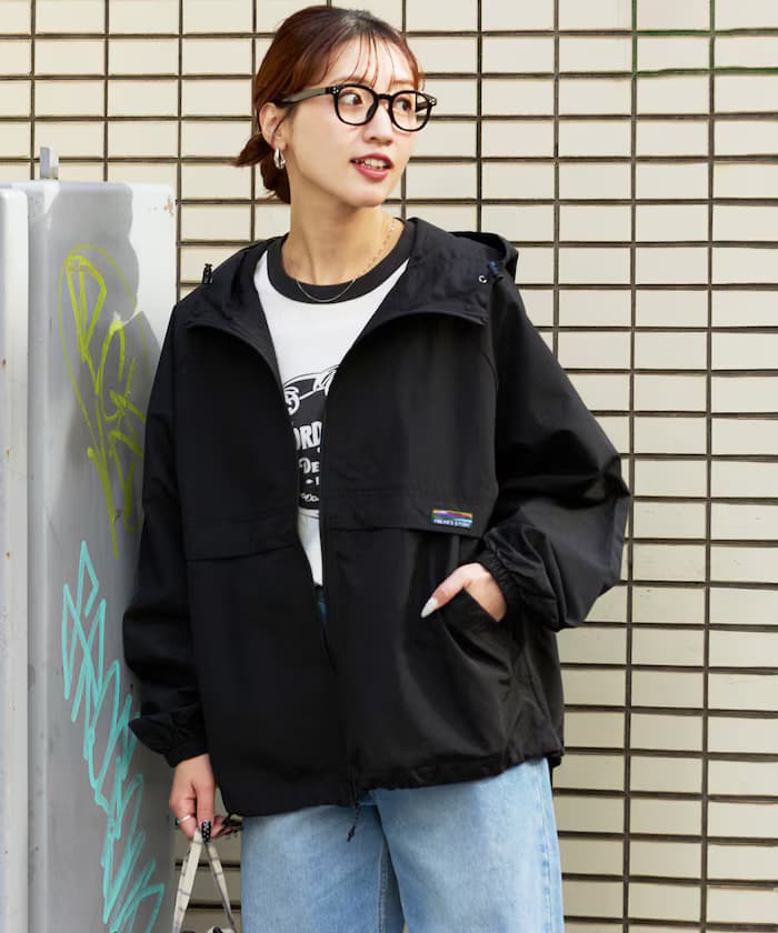FREAK'S STORE OUTDOORS 撥水花粉防止山地連帽衫 (可收納)【限定展開】