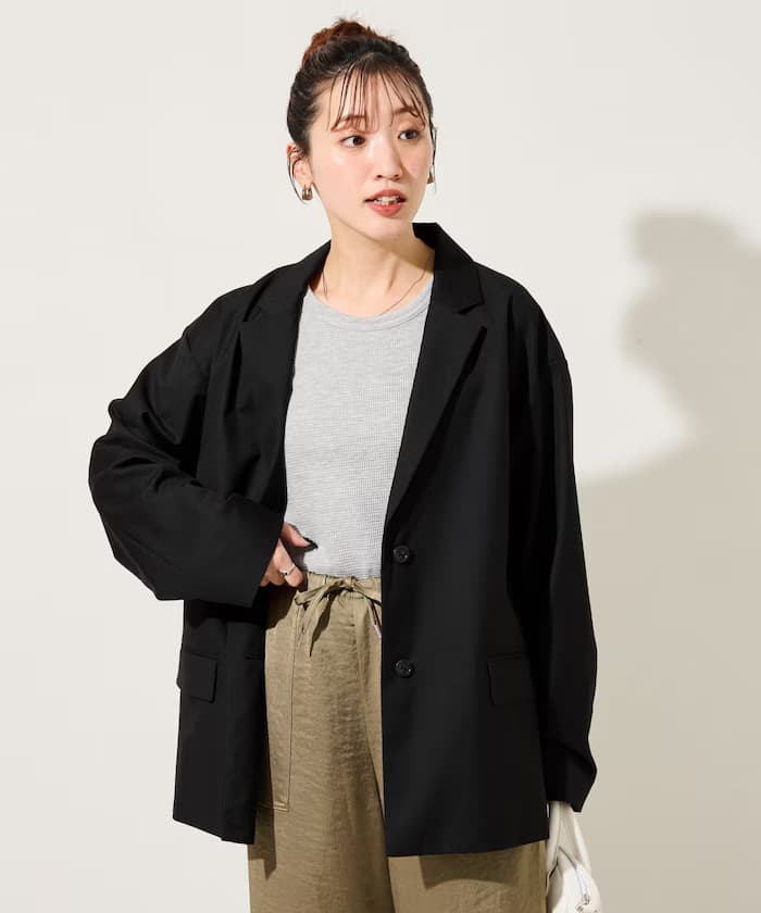 TR單排釦西裝外套(套裝對應)【限定展開】