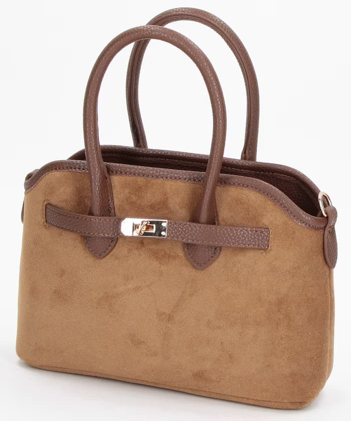 麂皮水桶2way側背包【限定展開】