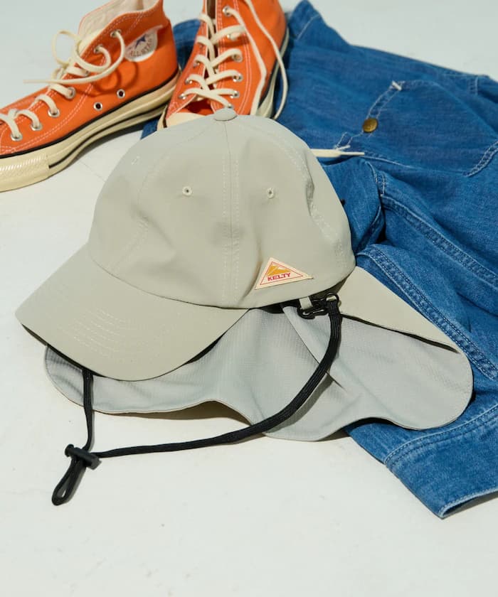 KELTY × FREAK'S STORE 別注尼龍日除棒球帽（吸水速乾）【限定展開】