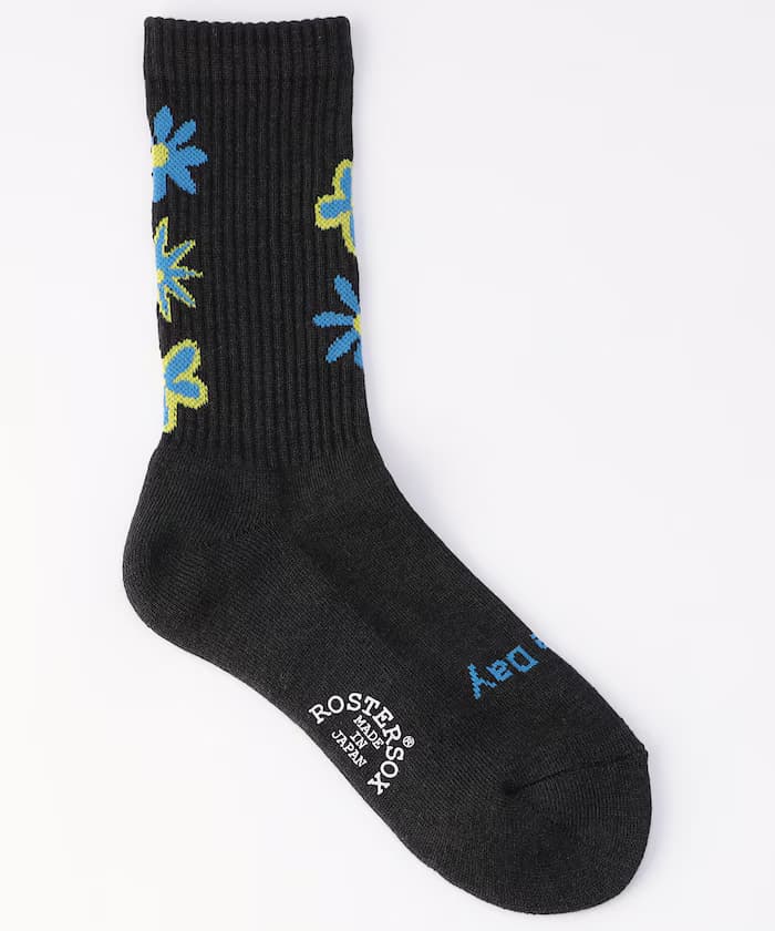 DE LA 花卉印花襪子【限定展開】