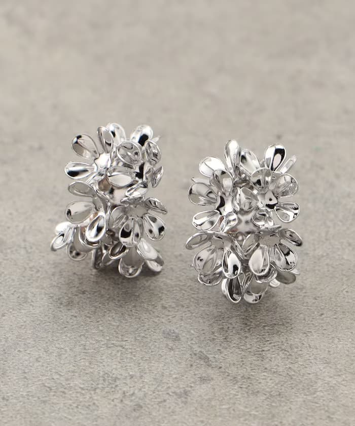 花卉圈式耳環【限定展開】