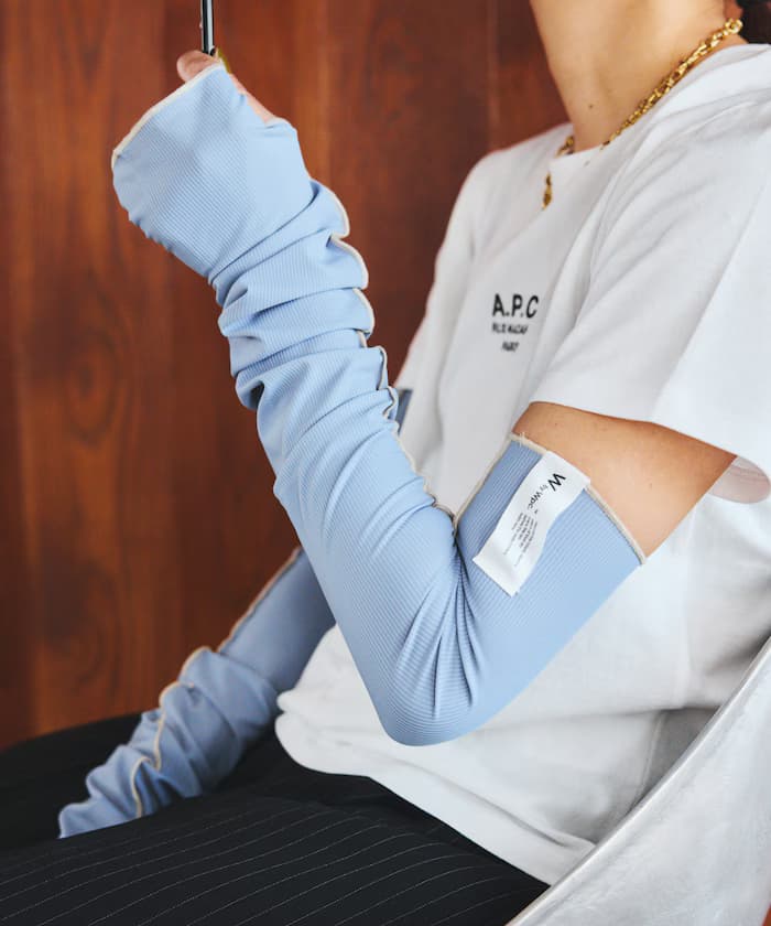 UVカット接触冷感アームカバー