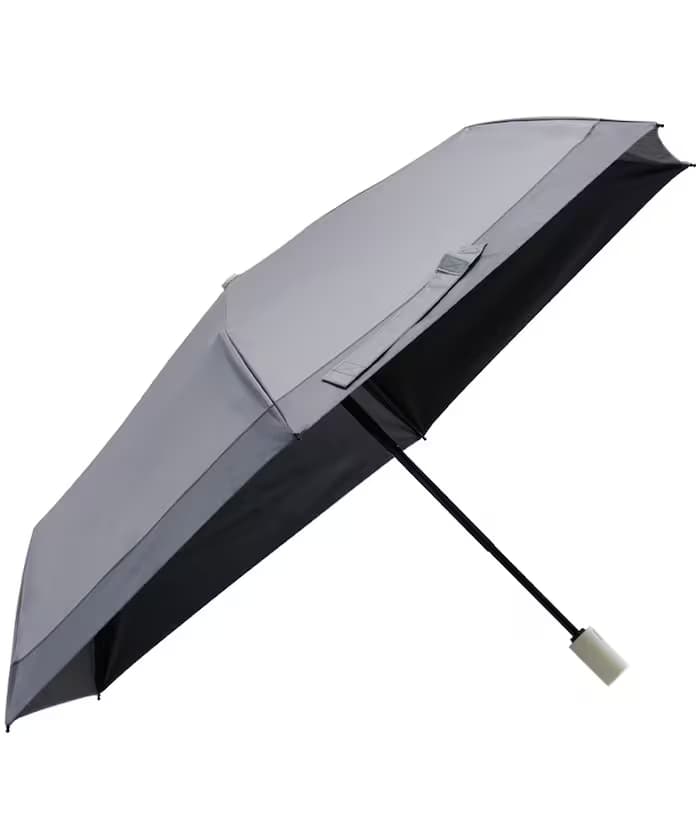晴雨兼用 自動開閉折傘 抗UV遮光 55cm